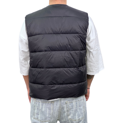 BOMBER GILET SMANICATO