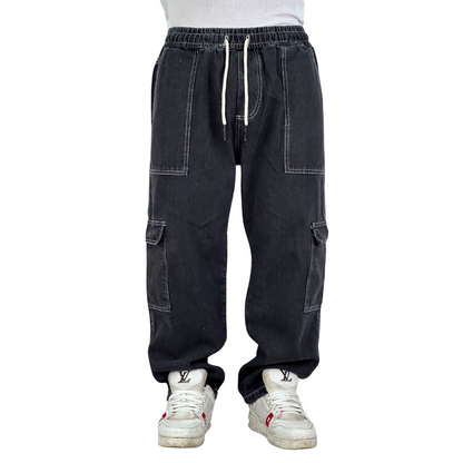JEANS CARGO LOOSE FIT